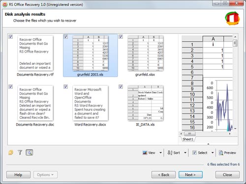 Recover deleted Office documents