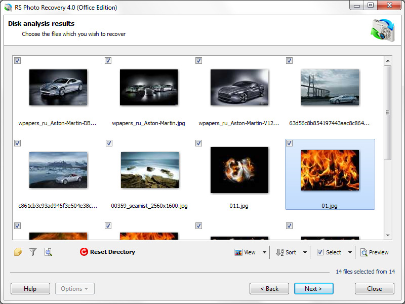 Photo Recovery Software for restoring deleted photos and images