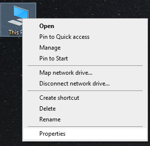 PC properties