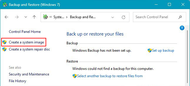 How to Create a Windows Backup