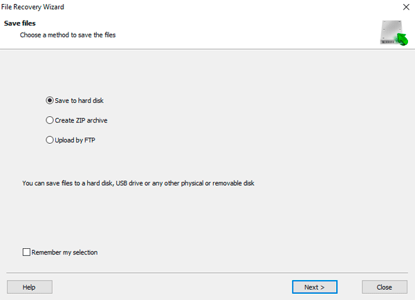 Recovery of 64GB and 128GB SDXC memory cards