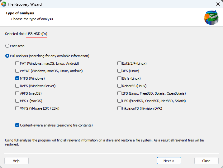 How to recover deleted data from an external hard drive