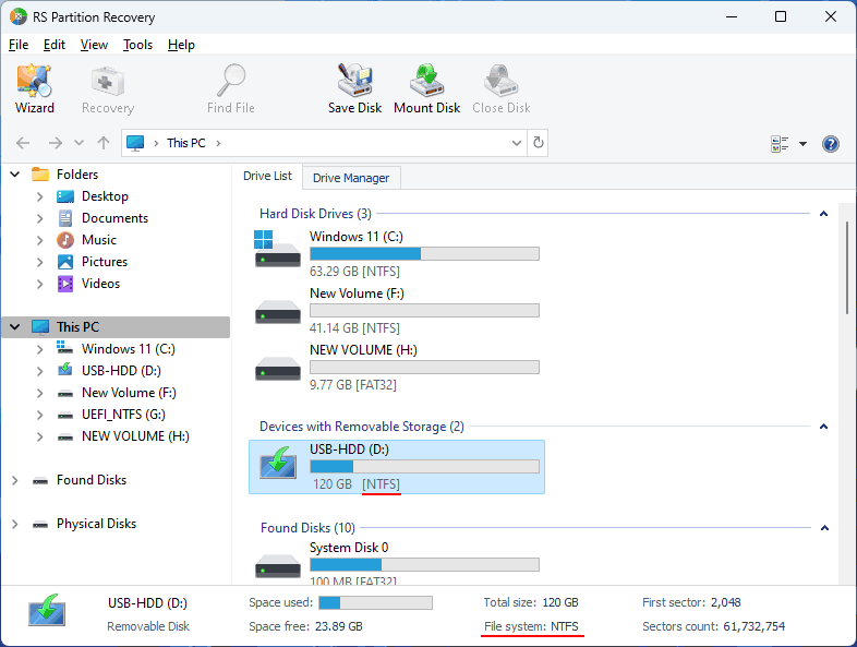 How to recover deleted data from an external hard drive