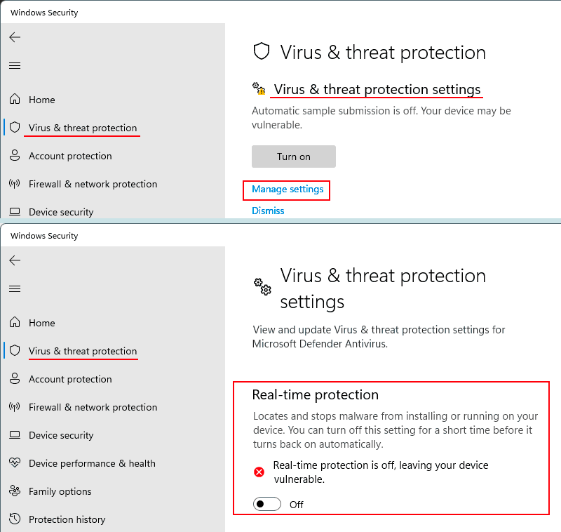 How to disable Windows 11 Defender