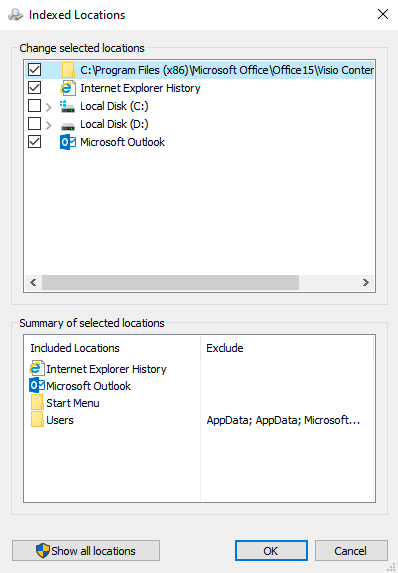 How to find files and photos in Windows 10?