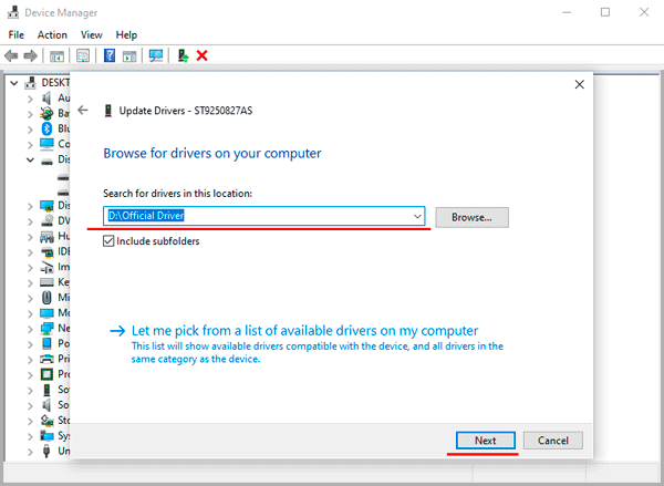 How to fix I/O drive error 