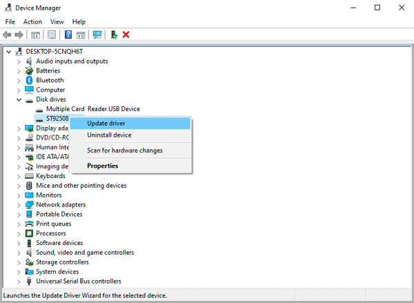 How to fix I/O drive error 