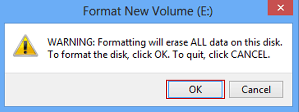 Formatting the Disk