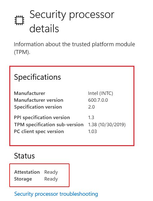 Security processor