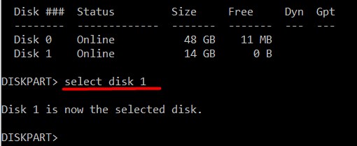 Running Windows 10 from a flash drive without a hard drive