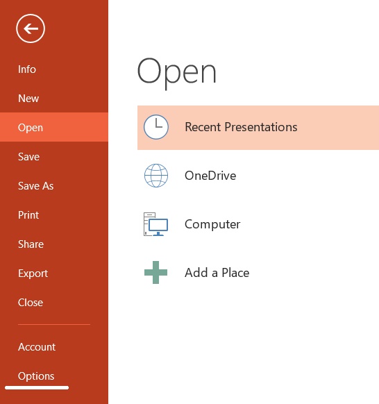 How to recover an unsaved Microsoft PowerPoint presentation