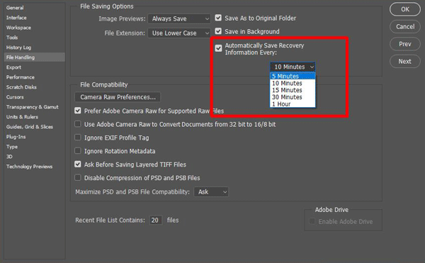 Восстановление файлов Adobe Photoshop (.psd)