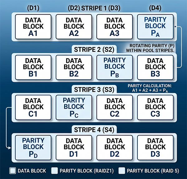 RAIDZ1 vs RAID 5: What Actually Happens When You Need to Recover Data