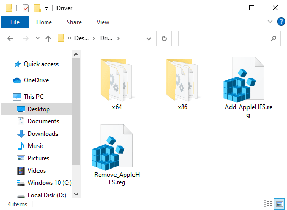 why is macdrive 10 standard not displaying windows 10