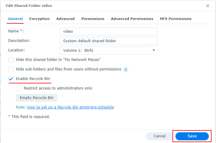 Recover data from Synology drive