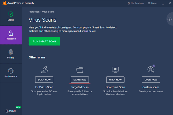 how to scan pendrive