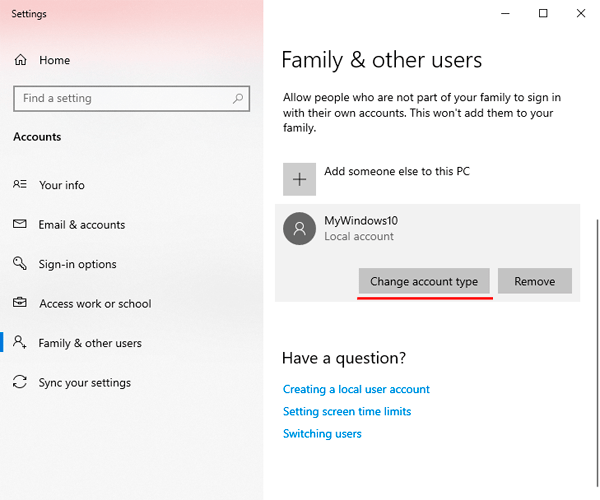 How to rename a user data folder in Windows 10