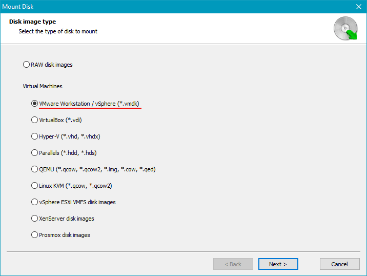 How to recover data from a VMWare vSphere ESXi virtual machine