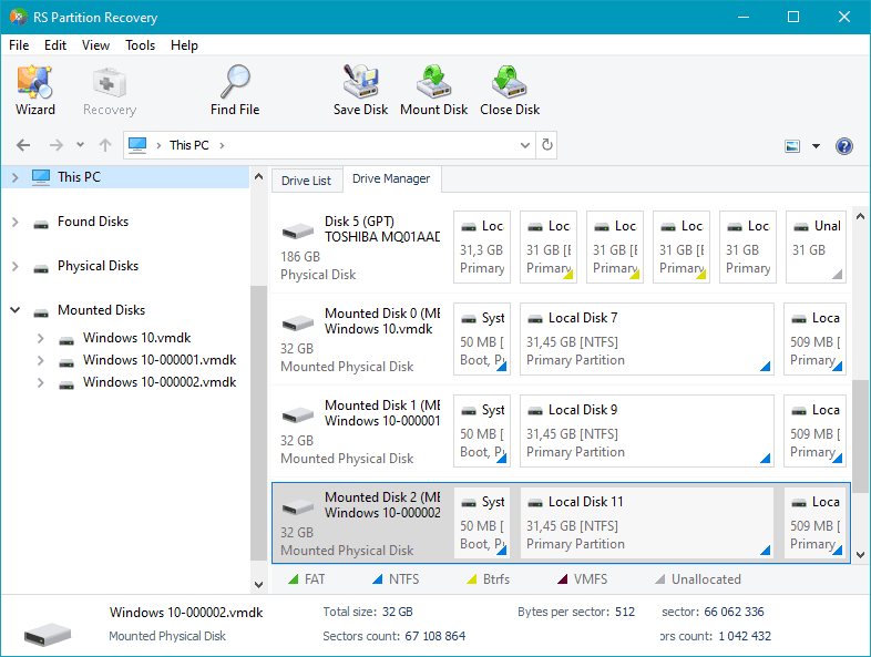 How to recover data from a VMWare vSphere ESXi virtual machine