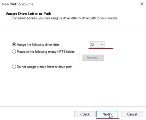 Array letter assigning