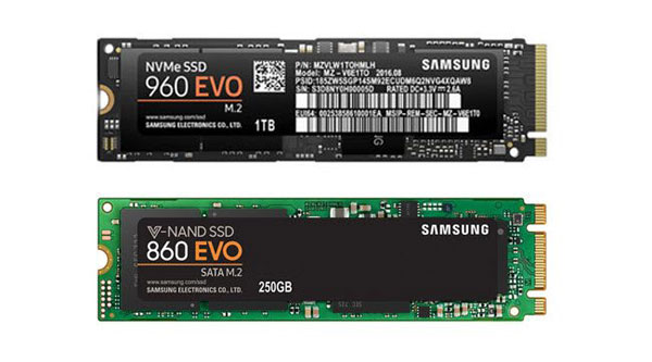 What's the difference between NVMe, M.2 or SATA – when choosing an SSD