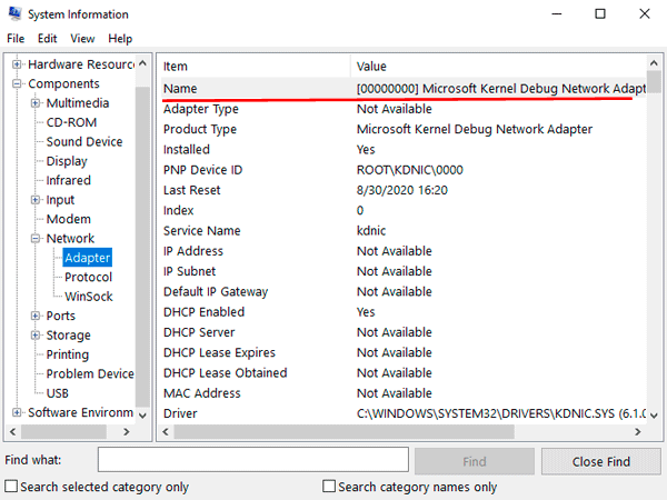 How to get the full information about a computer in Windows 10?