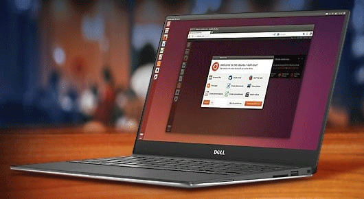 A Linux laptop A Linux laptop