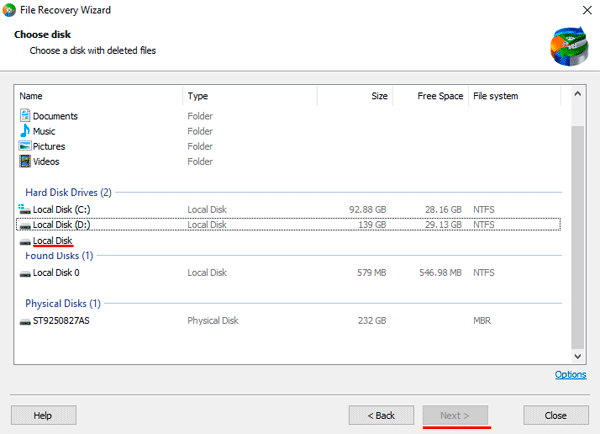 How to recover data from an unallocated space on a drive