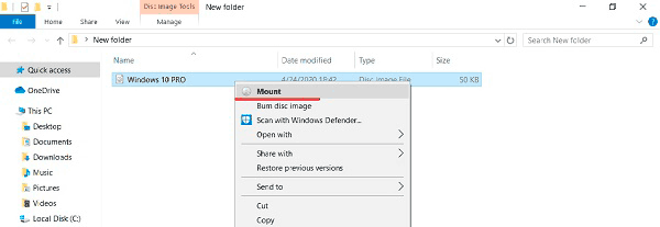 Creating bootable Windows 10 flash drive