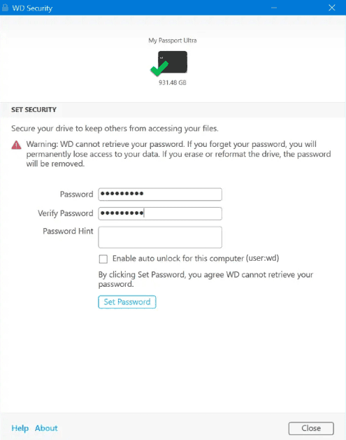 format wd passport for mac journaled