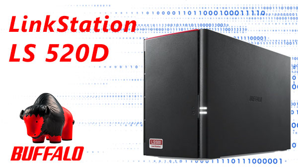 外付けハードディスク・ドライブ LS520D (Buffalo Link station) Buffalo LinkStation LS520D 2-Bay Data Recovery Service — RAID 1/0