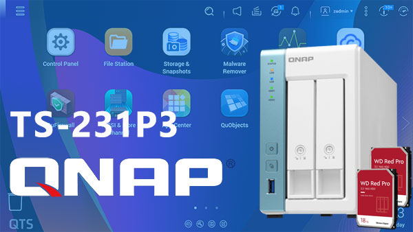 QNAP TS-231P3 2-Bay Data Recovery Service — RAID 1/0 Crash Repair