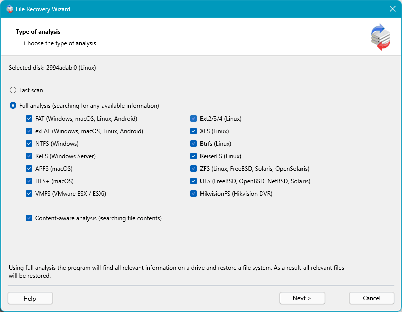 RS RAID Retrieve - Scan RAID Array RS RAID Retrieve - Scan RAID Array